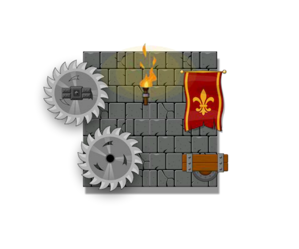 Platform Castle Game Art