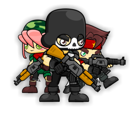Game Art Character Set – The Mercenaries