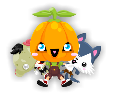 Royalty Free Game Art Characters for Halloween