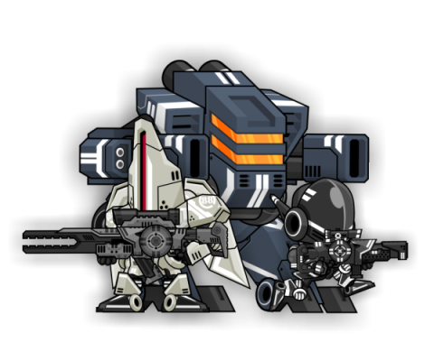 Game Art Mech Characters