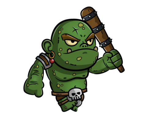 ogre royalty free game art character